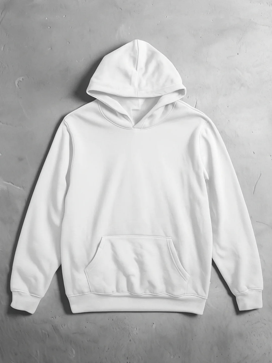 Basic White hoodie