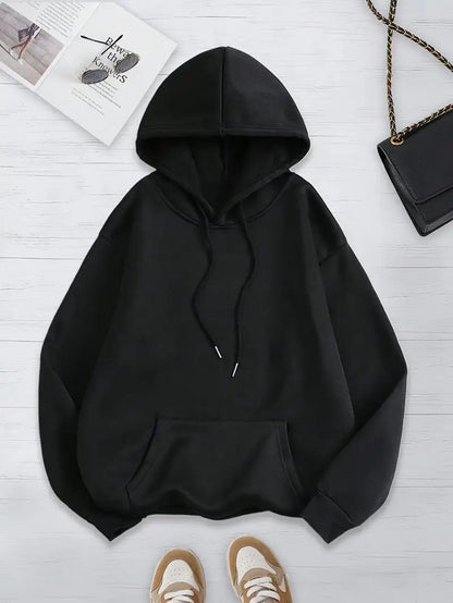 BASIC BLACK HOODIE