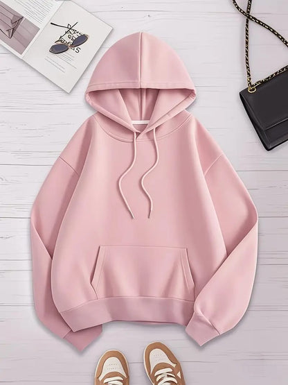 BASIC PINK HOODIE
