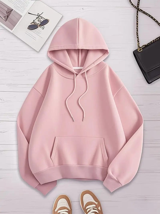 BASIC PINK HOODIE
